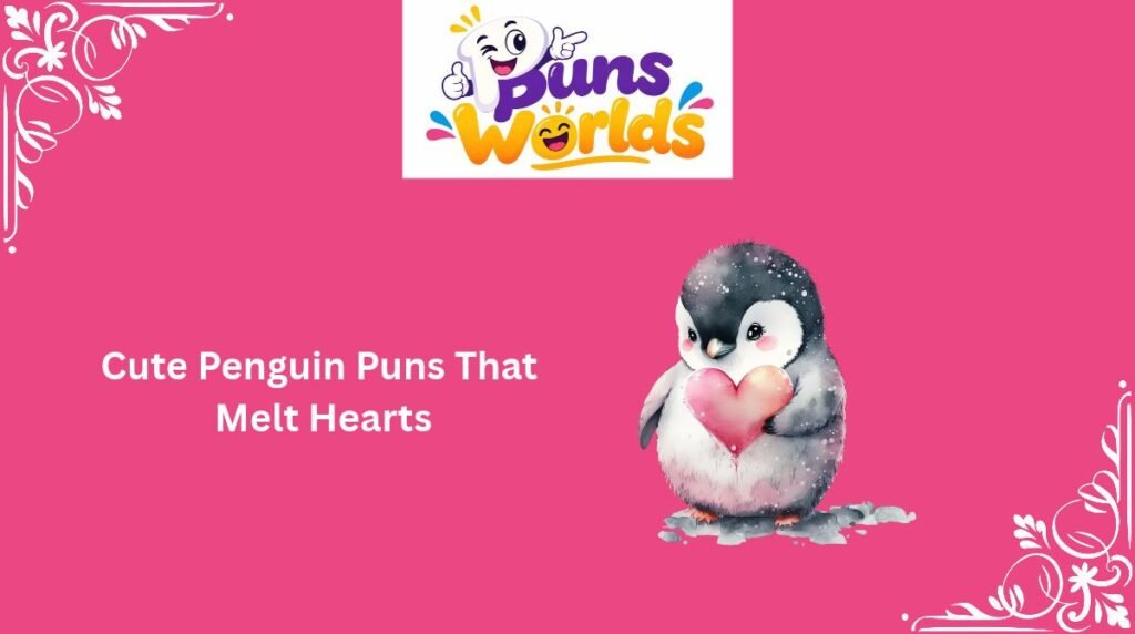 Cute Penguin Puns That Melt Hearts