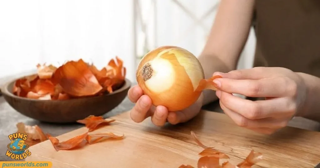 Peel the onion