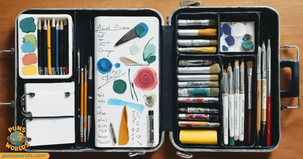 artist stay organized