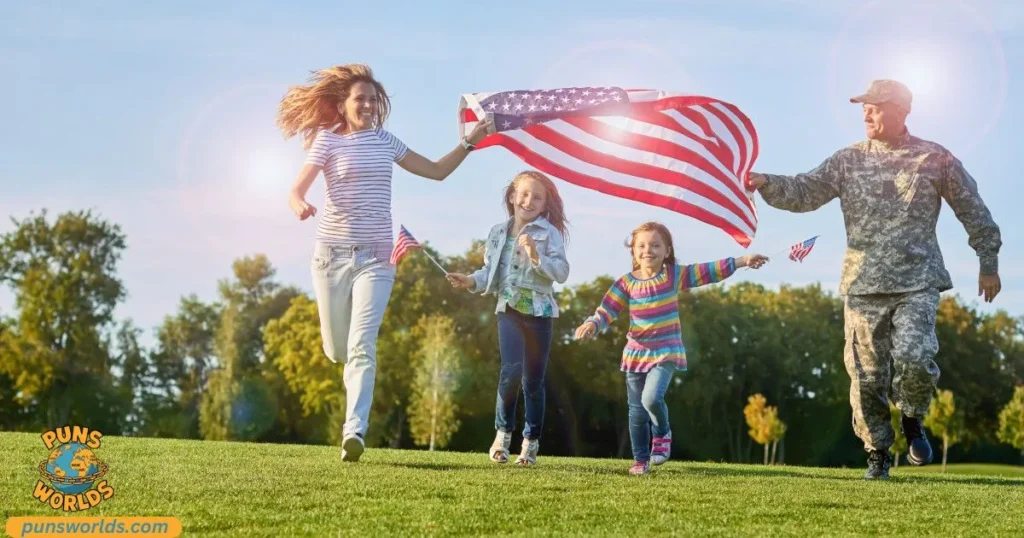 patriotic outdoors