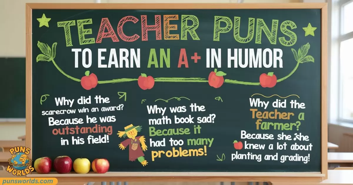 Teacher Puns to Earn