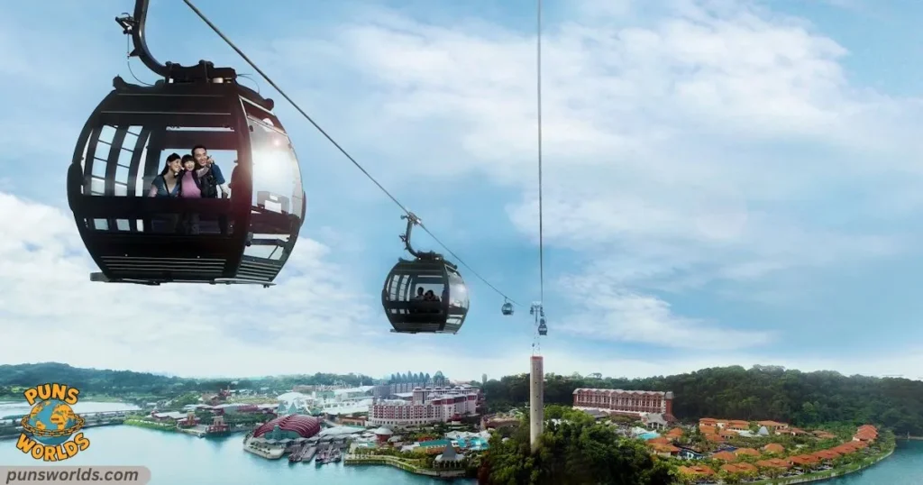 passenger describe the cable car ride