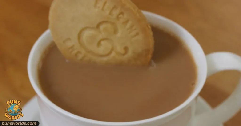   tea to the biscuit