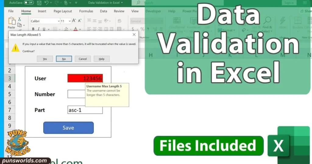 data validation’s 