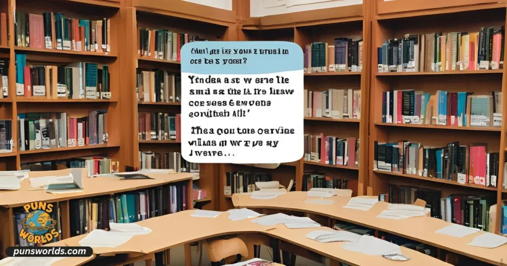 Witty Library Conversations