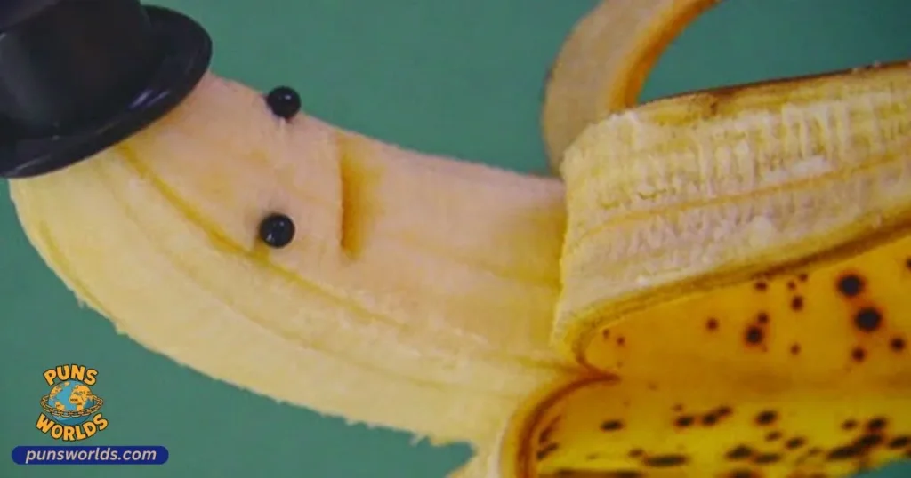  banana so excited