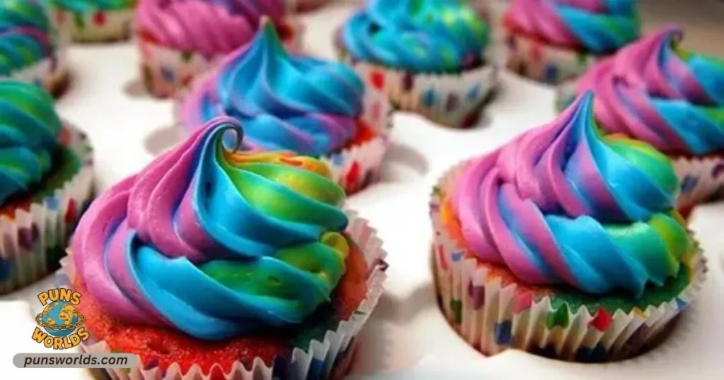 Colorful cupcakes