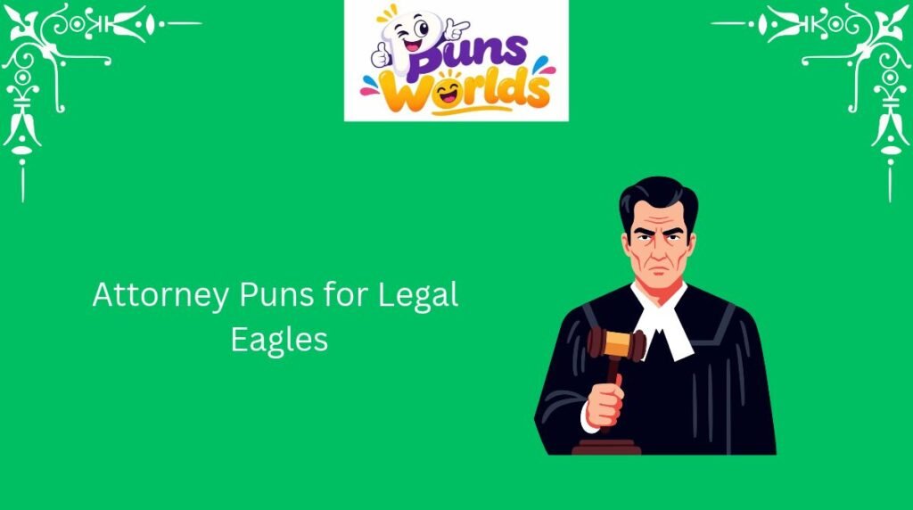 Attorney Puns for Legal Eagles