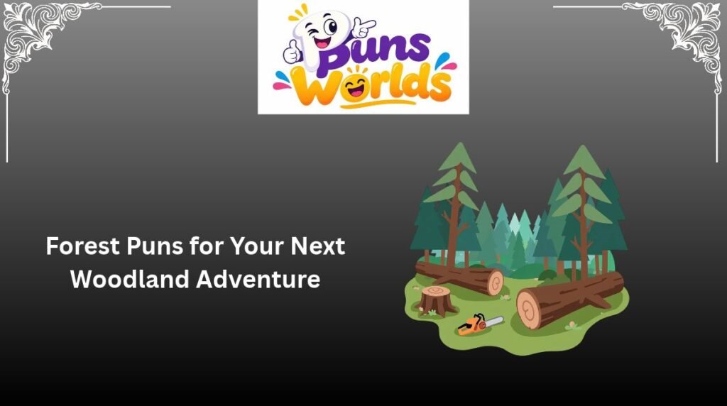 Forest Puns for Your Next Woodland Adventure
