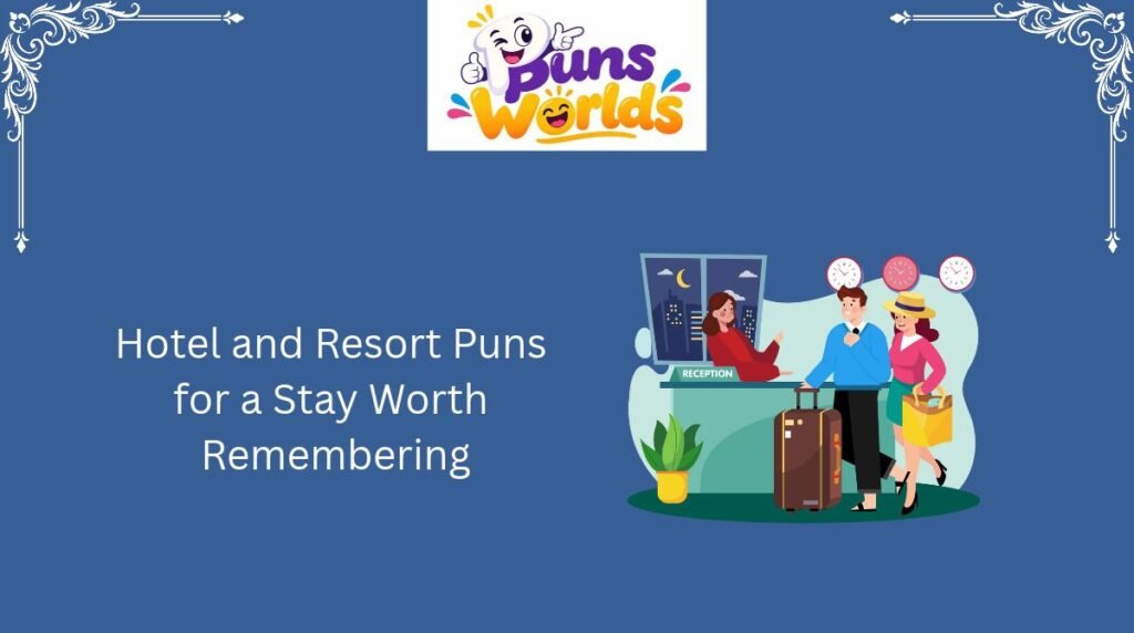 Hotel and Resort Puns for a Stay Worth Remembering