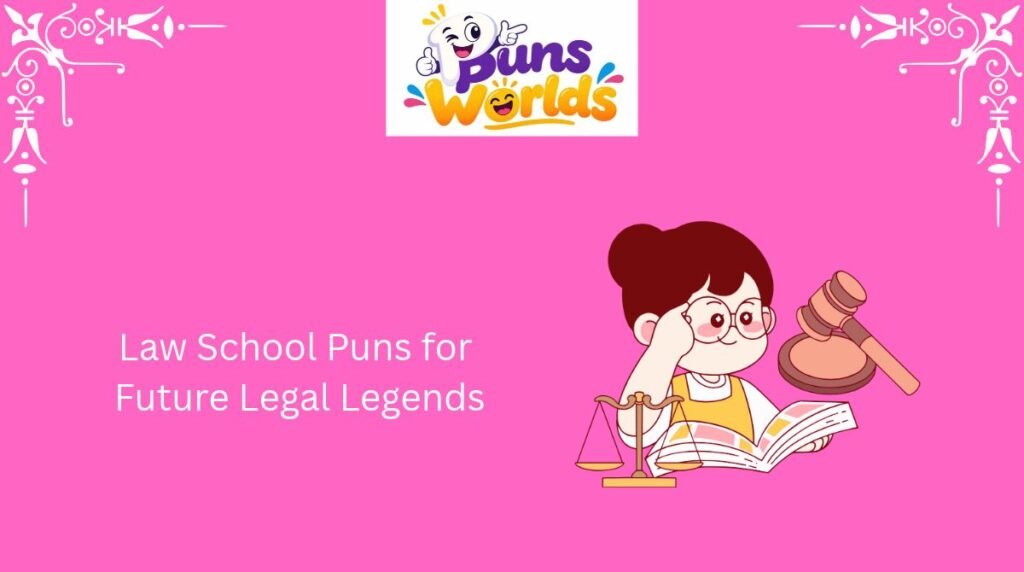 Law School Puns for Future Legal Legends