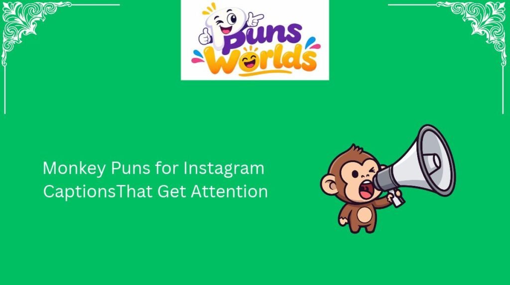 Monkey Puns for Instagram Captions That Get Attention